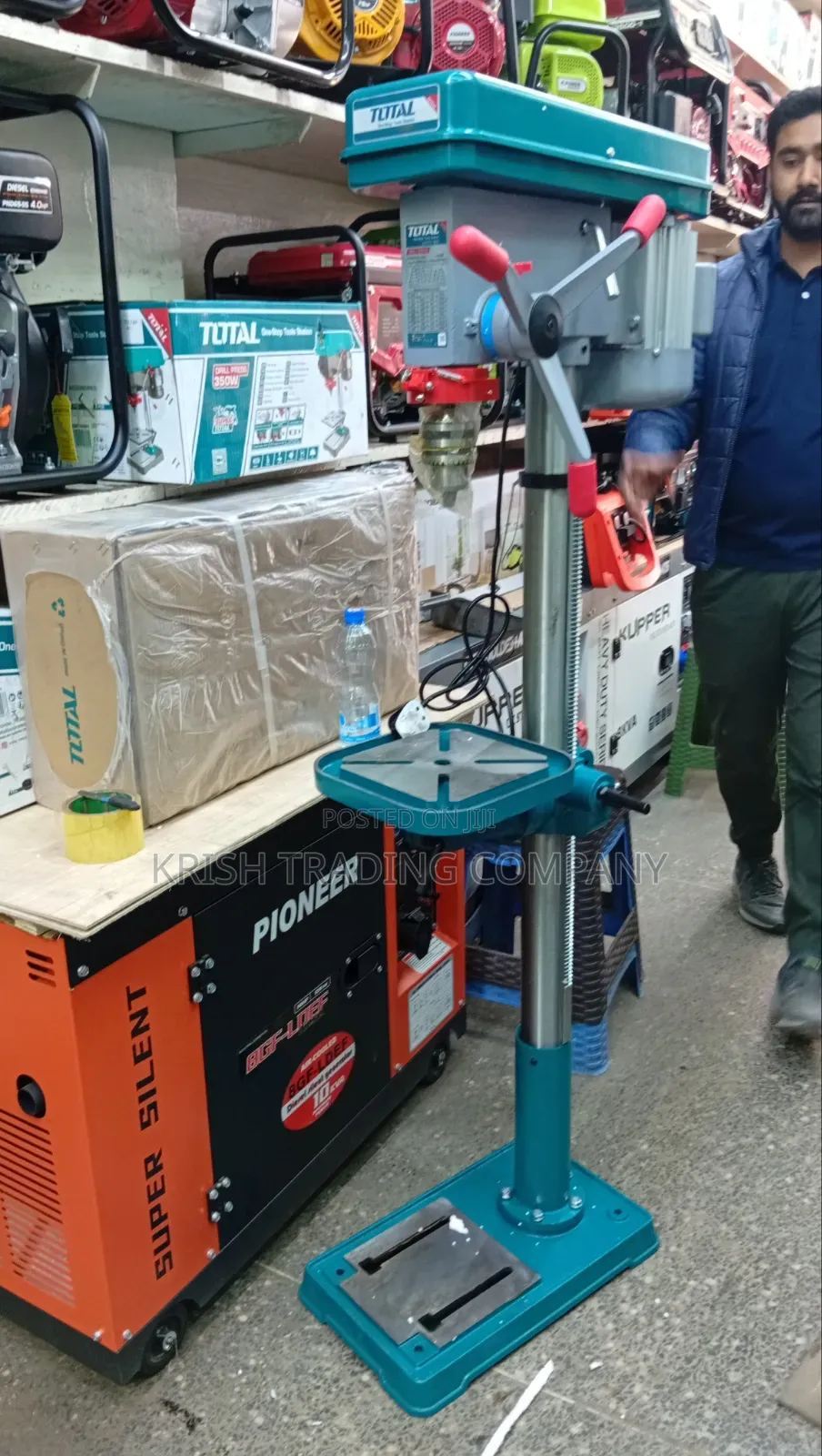 Heavy Duty Total Drill Press 750w (220–240v)