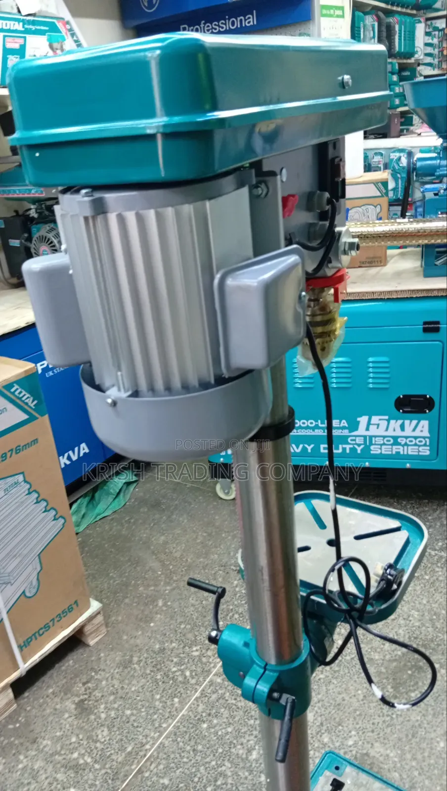 Heavy Duty Total Drill Press 750w (220–240v)