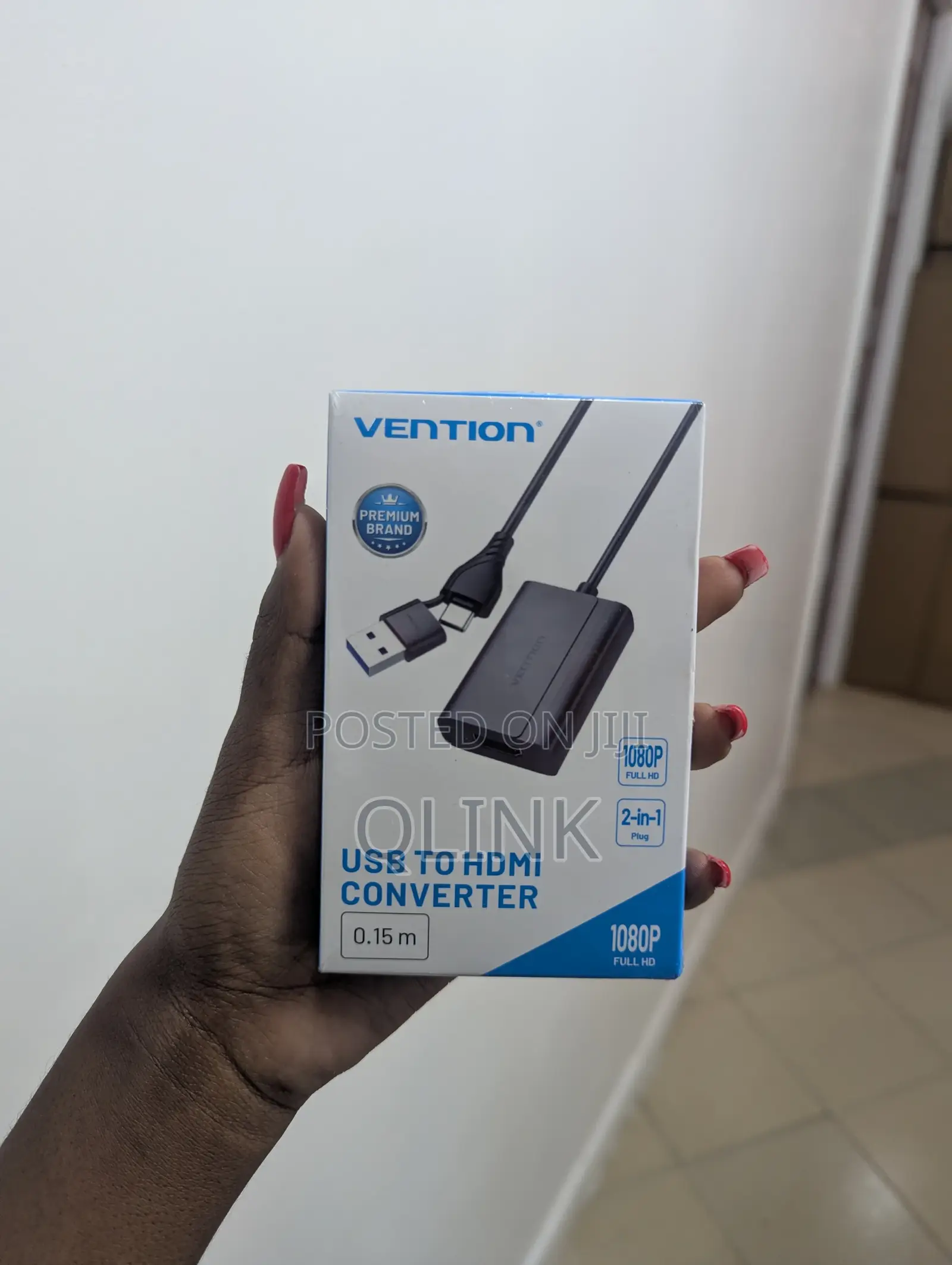 Vention Usb-C + Usb-a to Hdmi Adapter 0.15m Gray