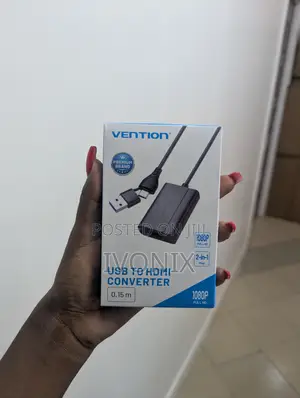 Vention Usb-C + Usb-a to Hdmi Adapter 0.15m Gray