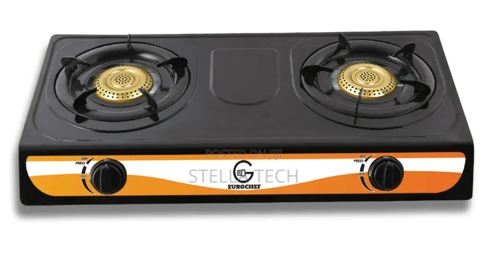 Eurochef 2 Burner Glass Top Cooker