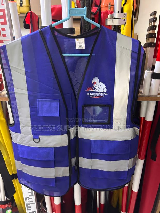 Premium Branded Reflective Vest For Workplace Safety