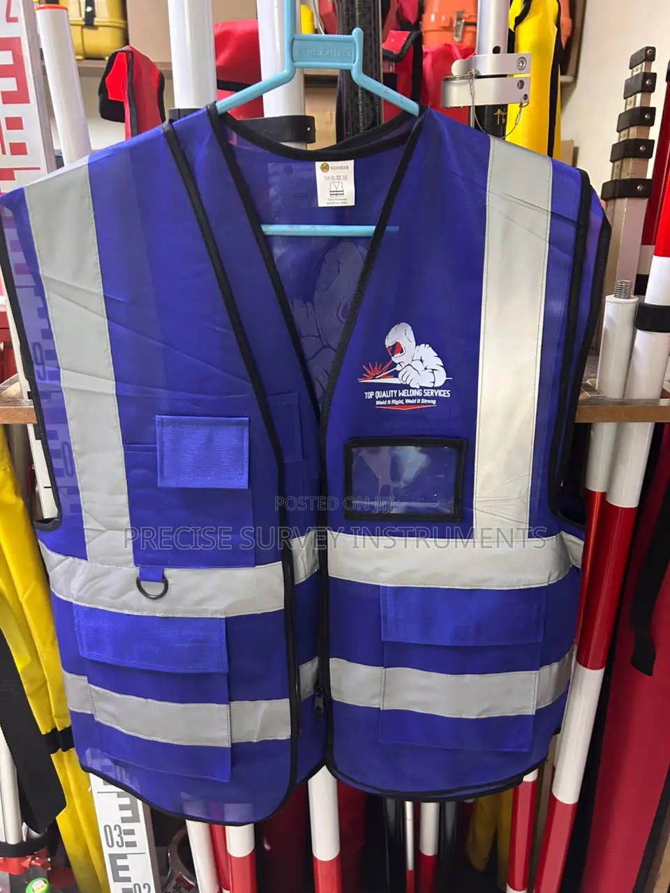 Premium Branded Reflective Vest For Workplace Safety