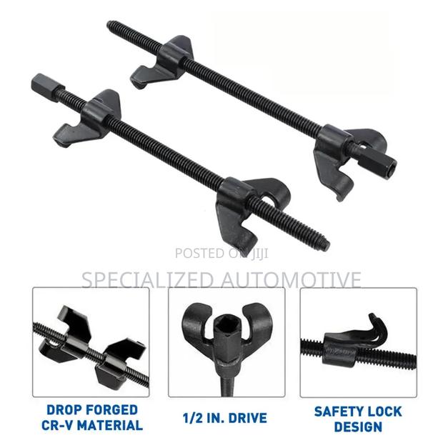 2 Piece Screw Clamp Type Vehicle Strut Coil Spring Compressor Kit