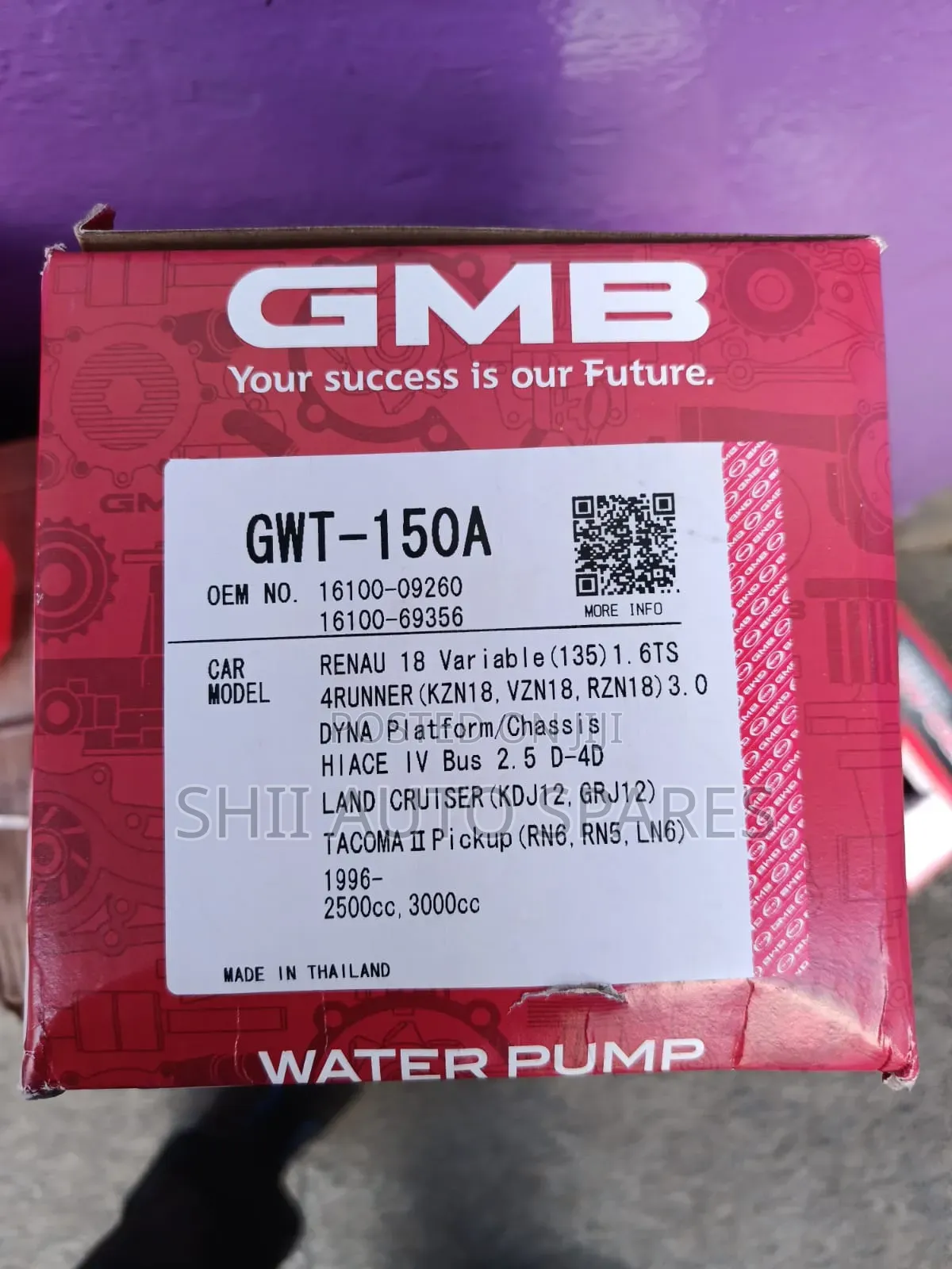 Water Pump for 1kd Engine