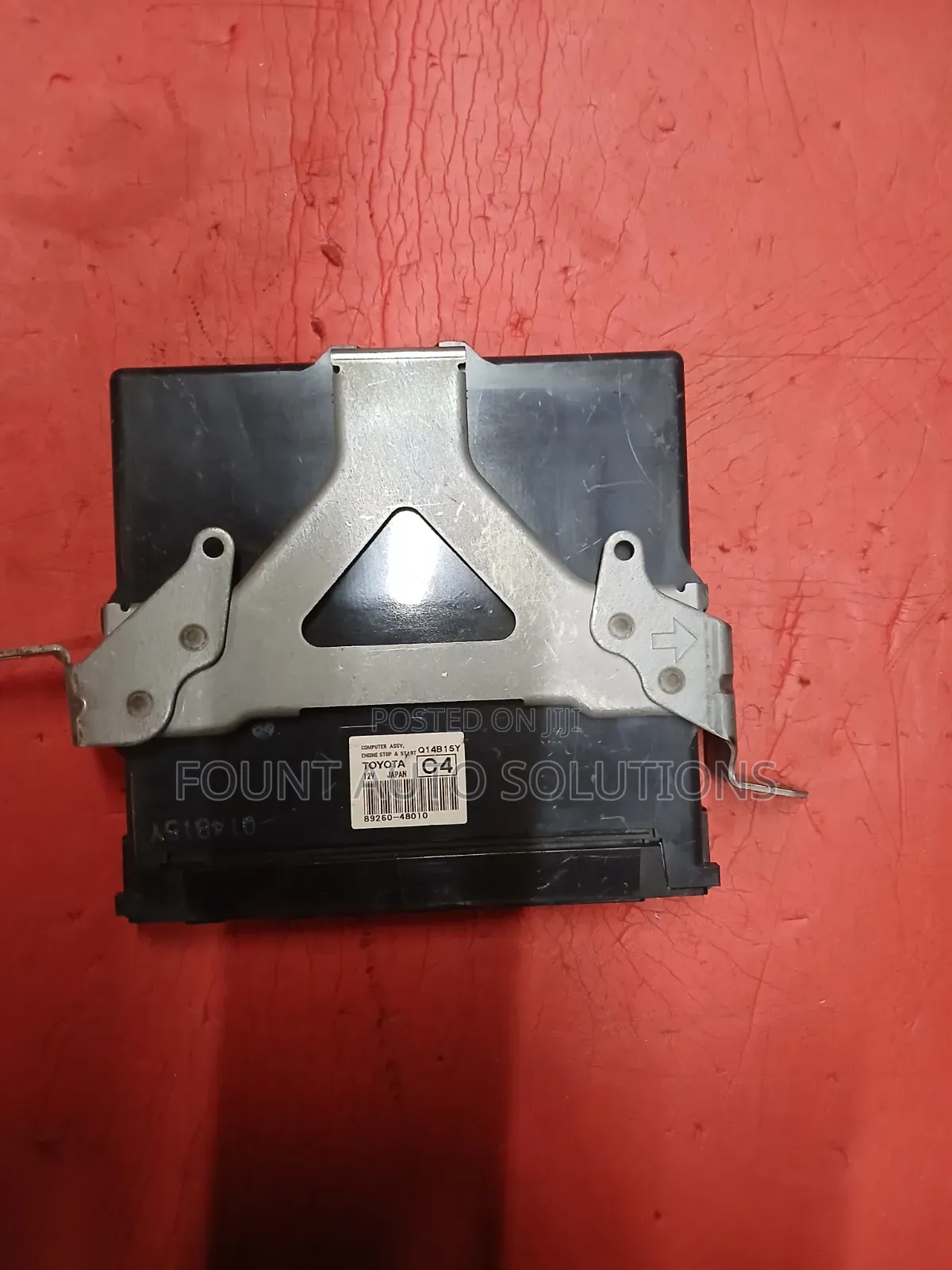 Computer Engine Start and Stop Toyota Harrier