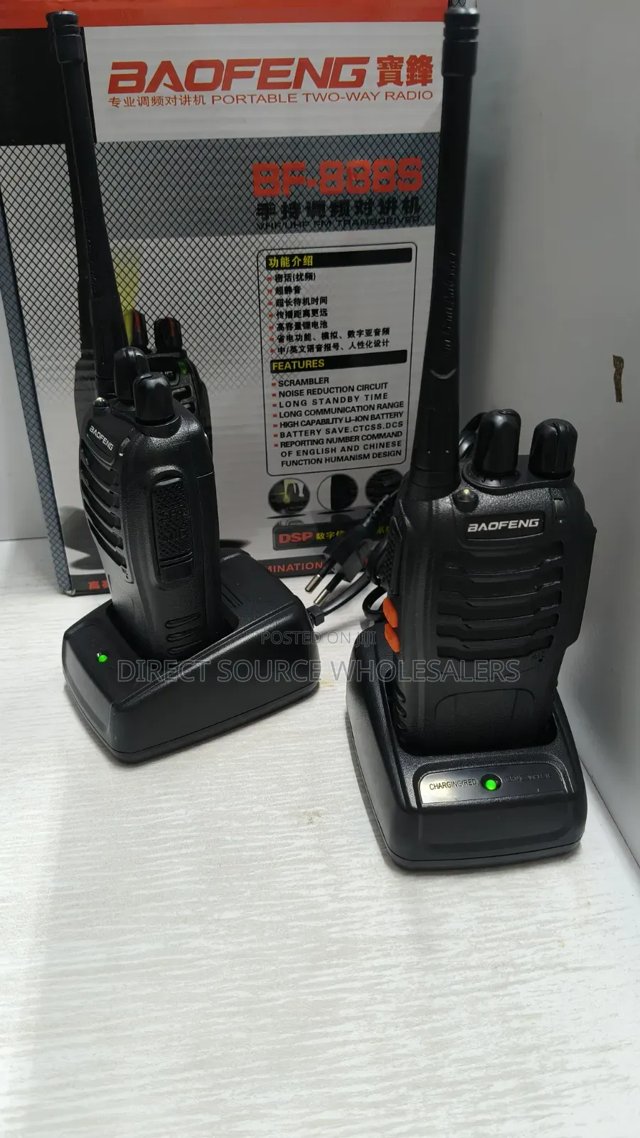 Baofeng Bf-888s Rechargeable Walkie Talkie