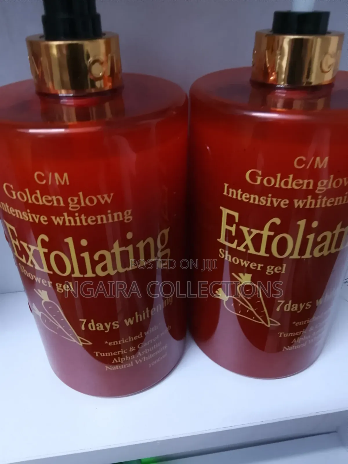 Exfoliating Shower Gel- Golden Glow Intensive Whitening