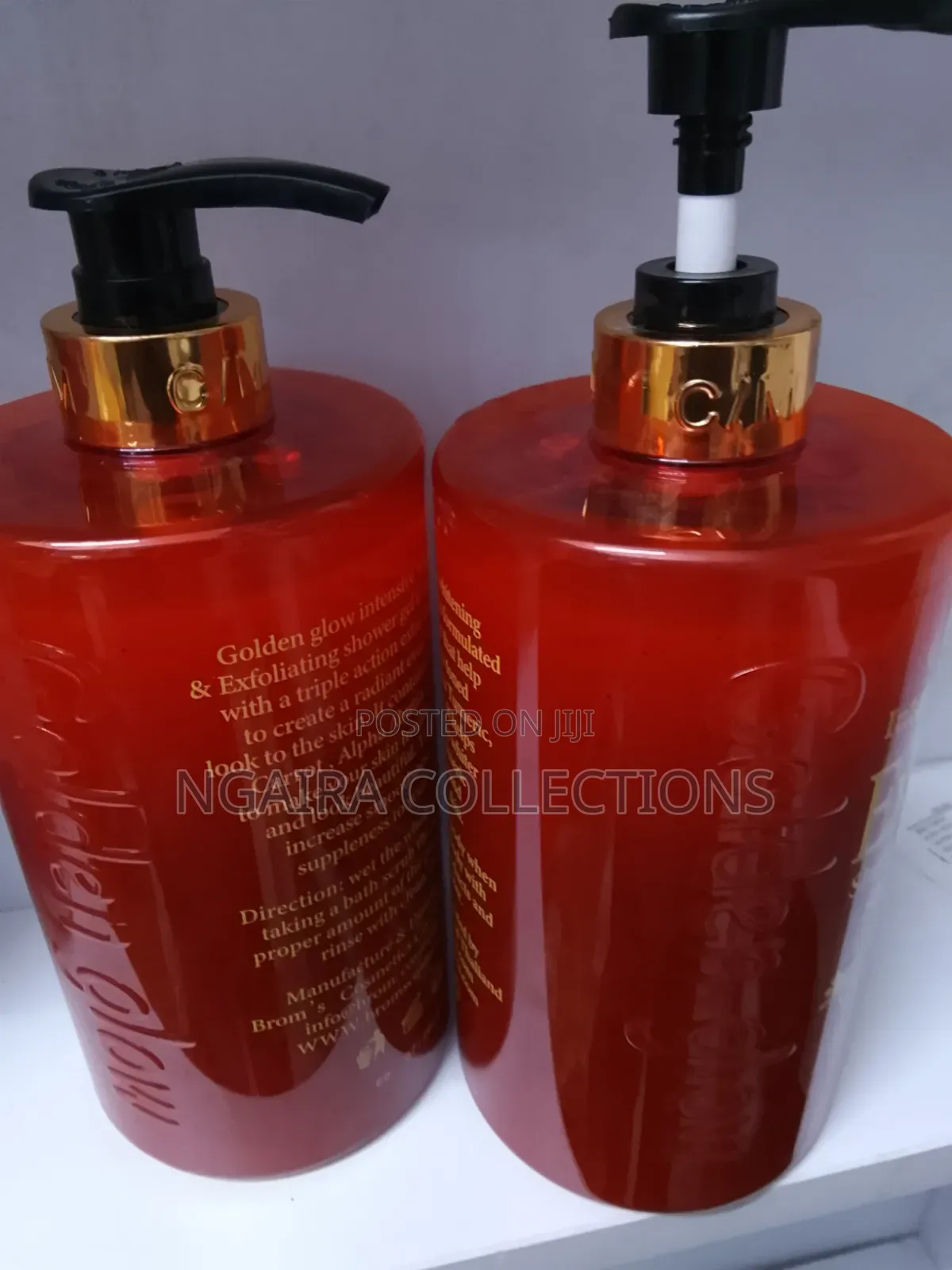 Exfoliating Shower Gel- Golden Glow Intensive Whitening