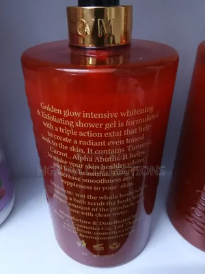 Exfoliating Shower Gel- Golden Glow Intensive Whitening