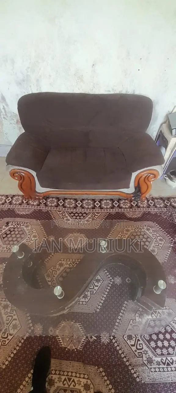 Beautiful Brown 2 Seater Couch