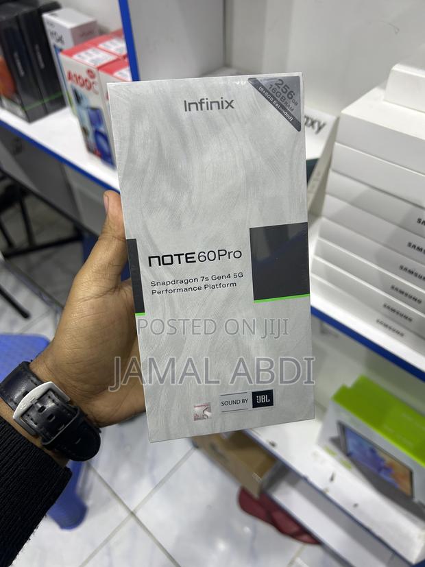 New Infinix Note 60 Pro 256 GB Black - thumbnail 2