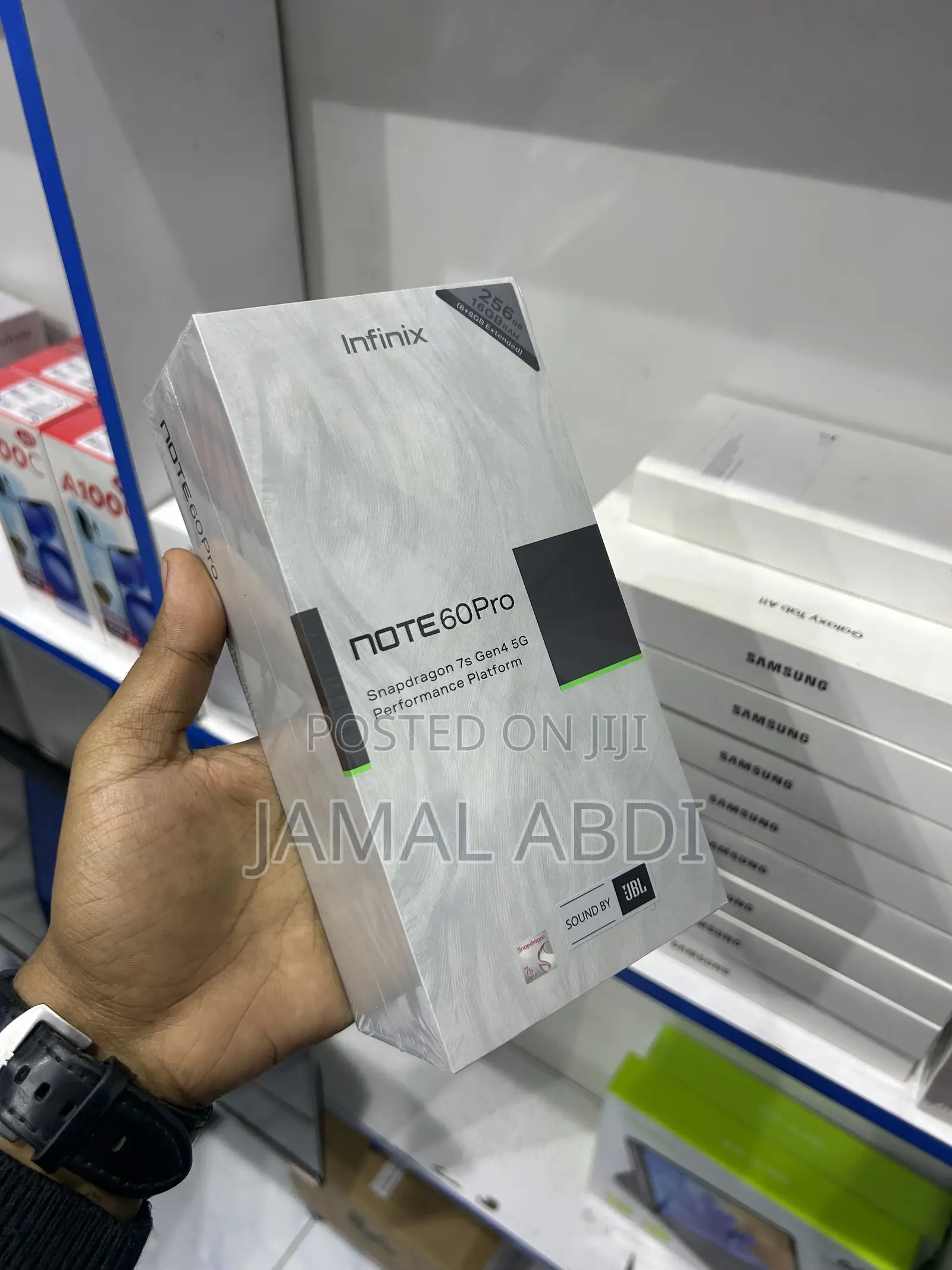 New Infinix Note 60 Pro 256 GB Black