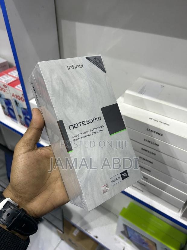 New Infinix Note 60 Pro 256 GB Black