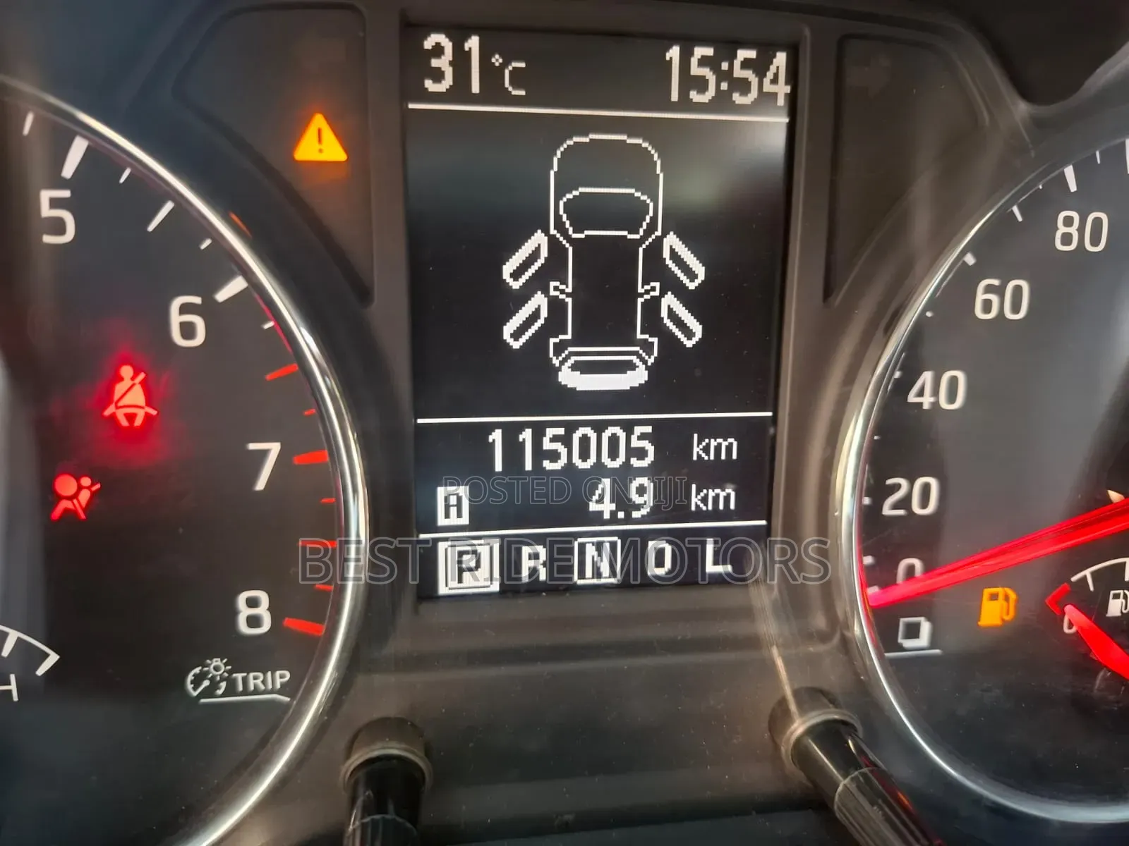Nissan X-Trail 2012 Gray