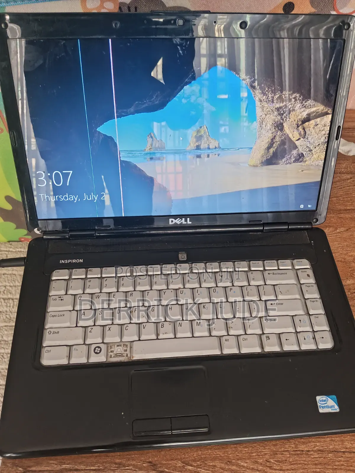 Laptop Dell Inspiron 1525 4GB Intel Pentium HDD 512GB