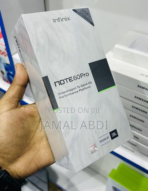 New Infinix Note 60 Pro 256 GB Black - thumbnail 3