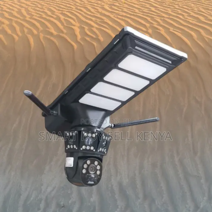 4g PTZ PTZ Rotation Solar Camera With Led Solar Security Street Light