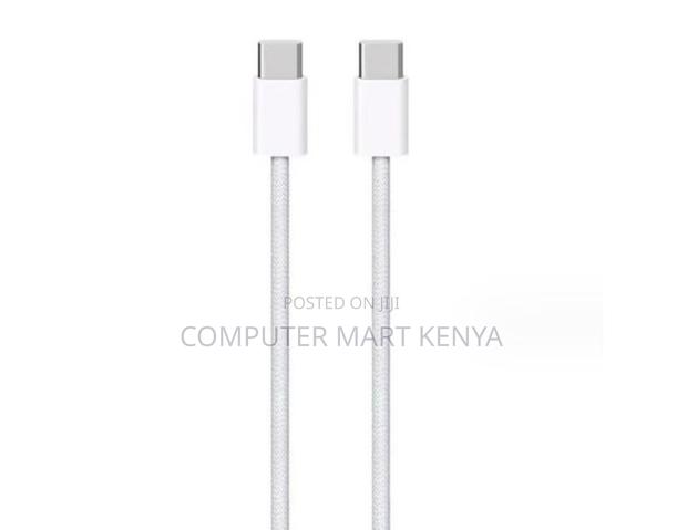 Anker 322 Usb-C to Usb-C Cable (3ft, 60w, Braided) White - thumbnail 3