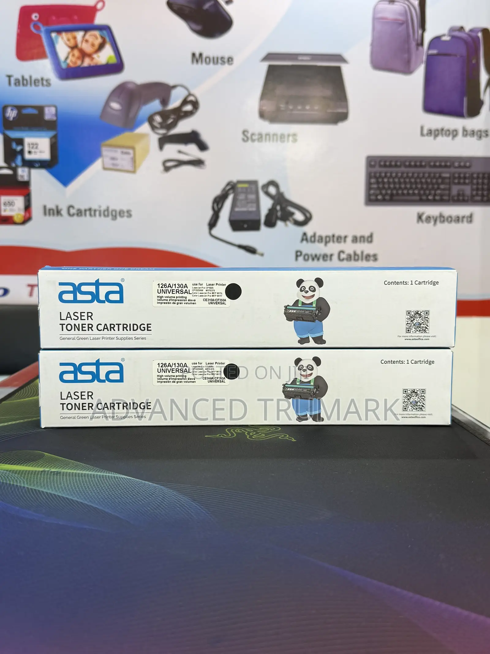 126a/130a Universal Asta Toner(Black)