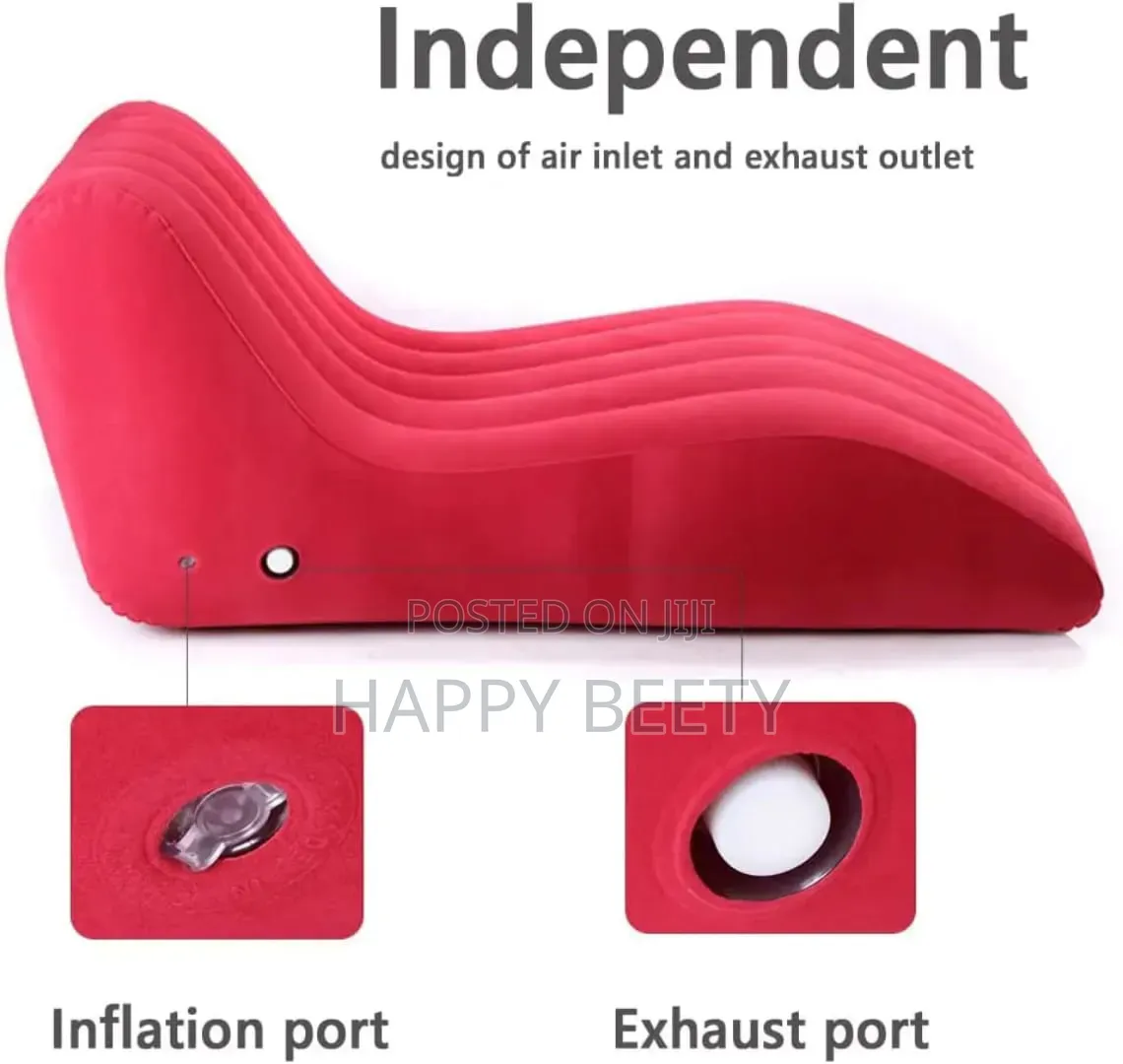 C-Shaped Inflatable Sofa