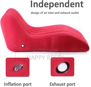 C-Shaped Inflatable Sofa