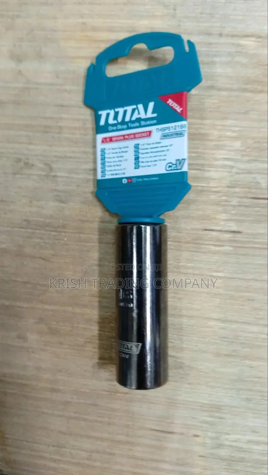16mm 1/2" Drive Spark Plug Socket