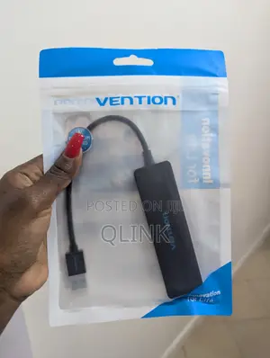 Vention 4 Ports Usb3.0 Hub 0.15m Black