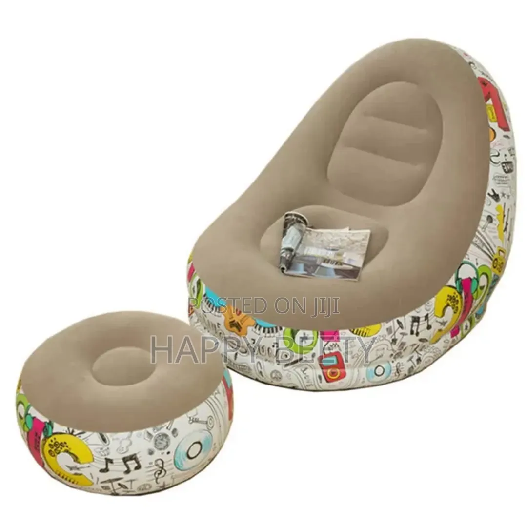 Inflatable Lazy Sofa With Footrest