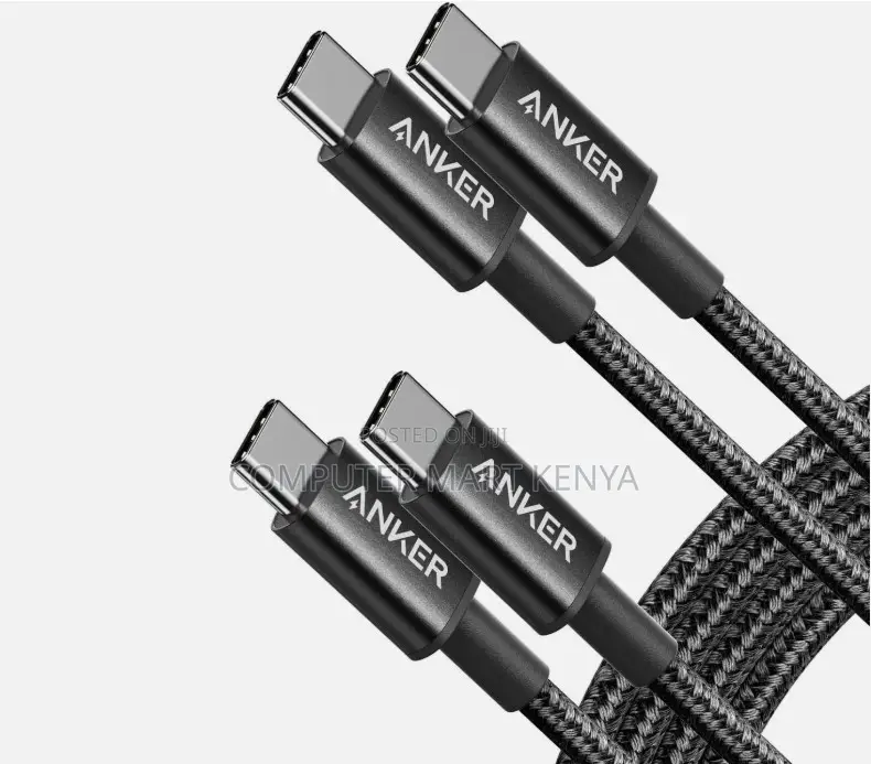 Anker 322 Usb-C to Usb-C Cable (6ft Braided) Black