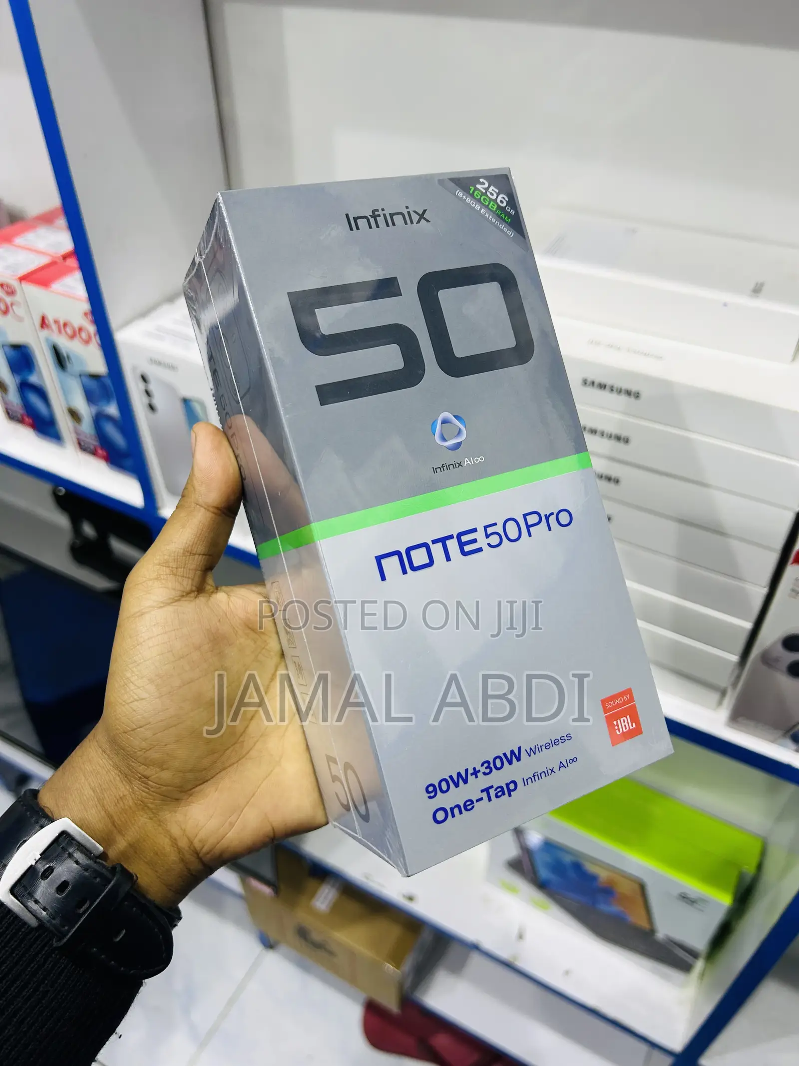 New Infinix Note 50 Pro 256 GB Black