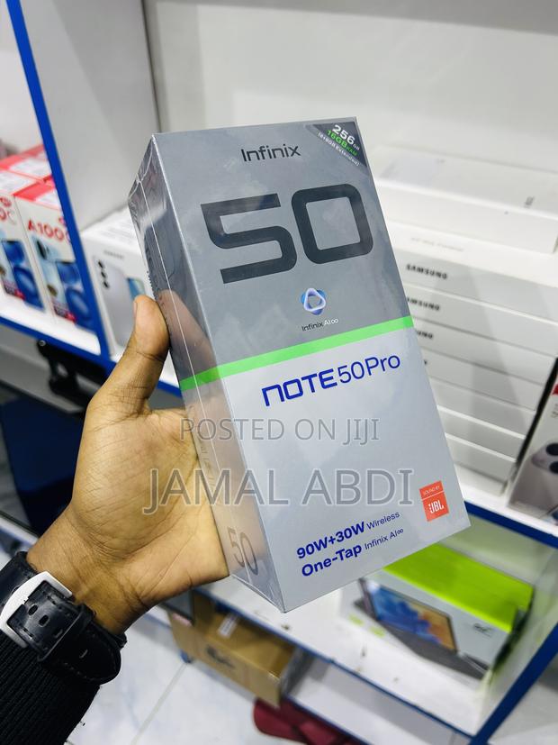 New Infinix Note 50 Pro 256 GB Black - thumbnail 2