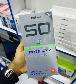 New Infinix Note 50 Pro 256 GB Black