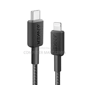 Anker 322 Usb-C to Usb-C Cable (6ft Braided) Black