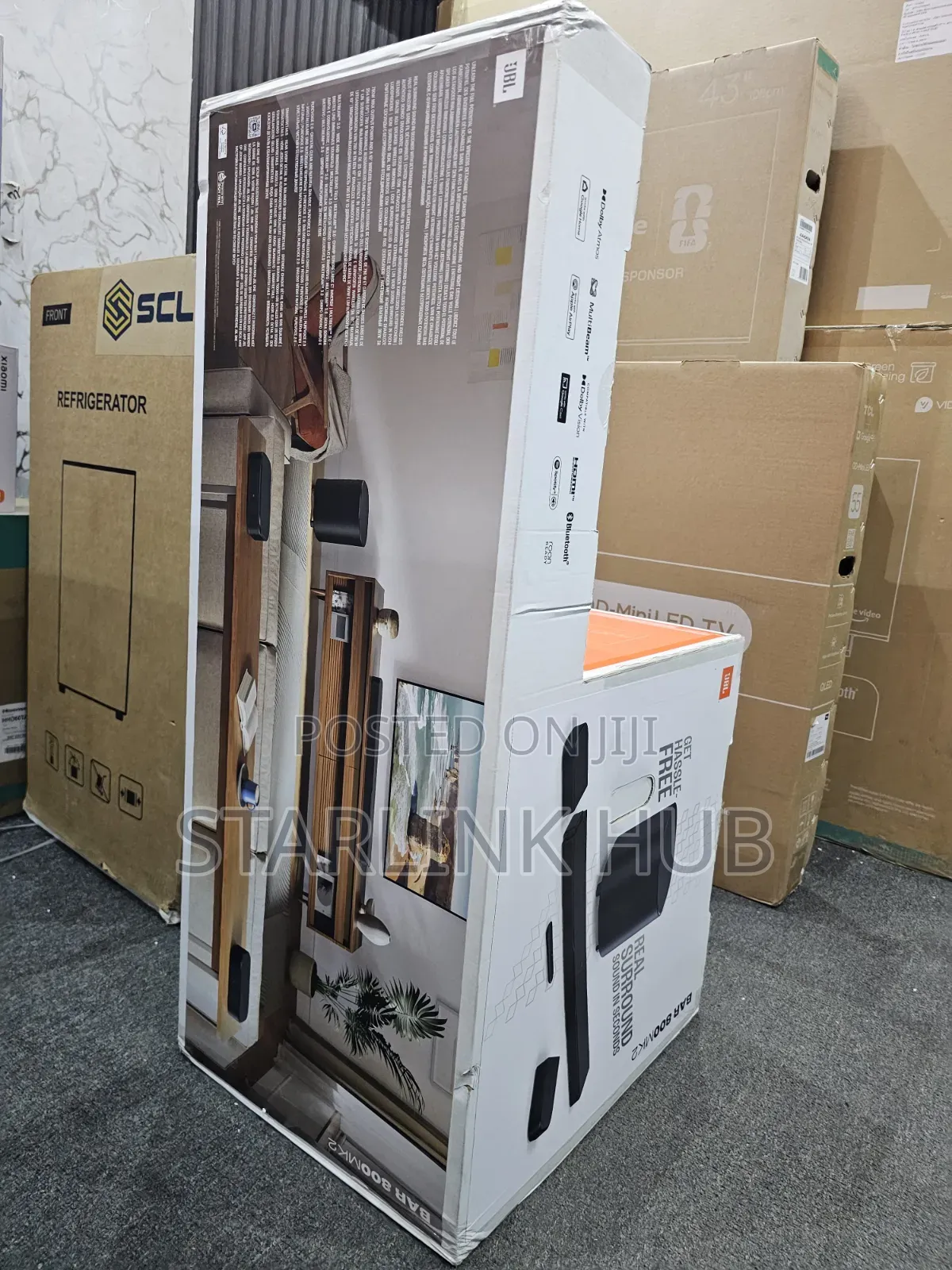 JBL Bar 800mk2 780w Dolby Atmos Soundbar System – 7.1 Channel