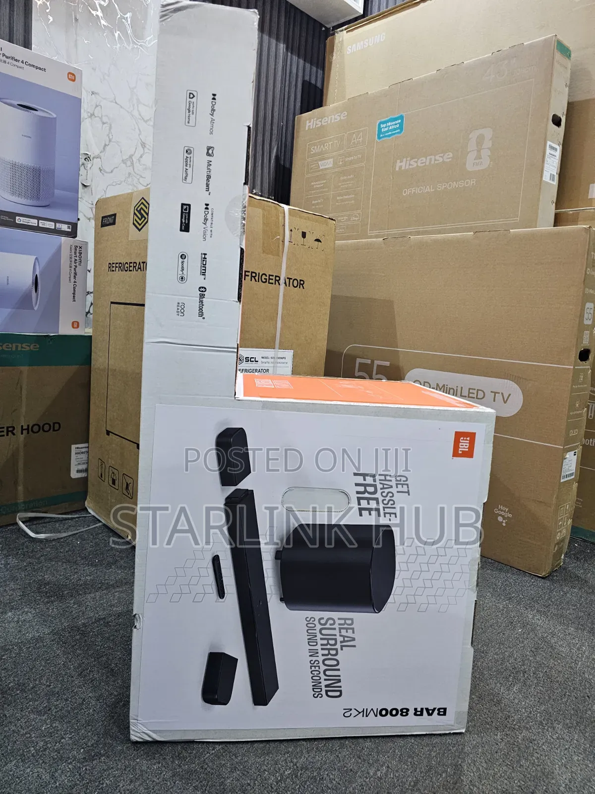JBL Bar 800mk2 780w Dolby Atmos Soundbar System – 7.1 Channel