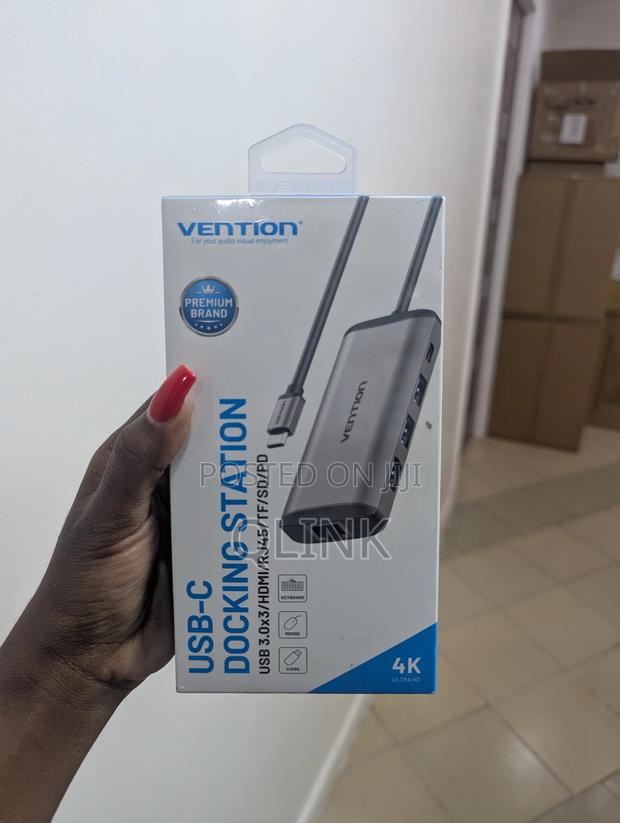 Vention Usb C Multi-Function 8 in 1 Docking Station Type-C to Hdmi