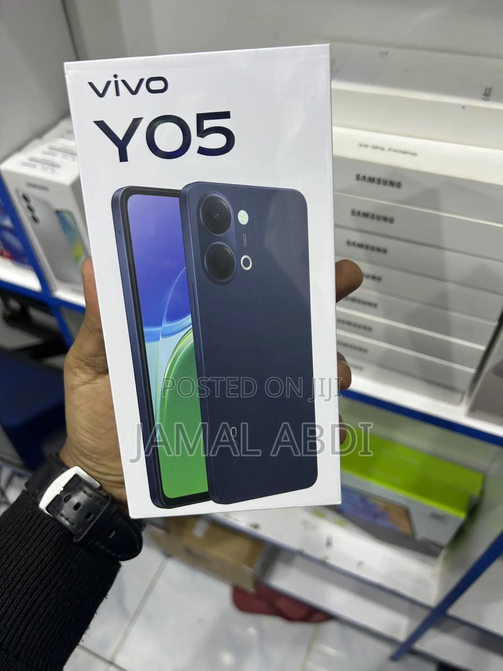 New Vivo Y05 128 GB Black
