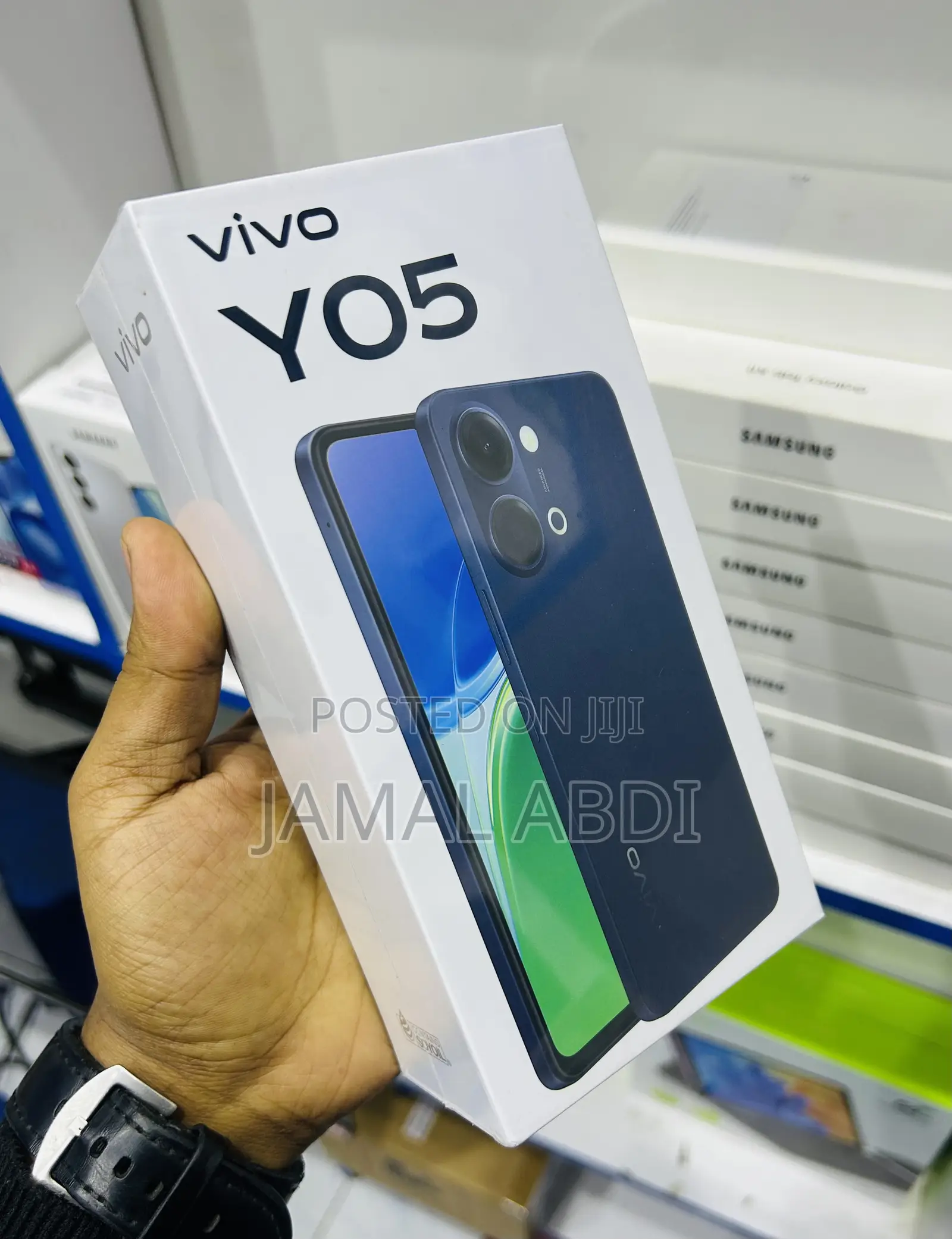 New Vivo Y05 128 GB Black