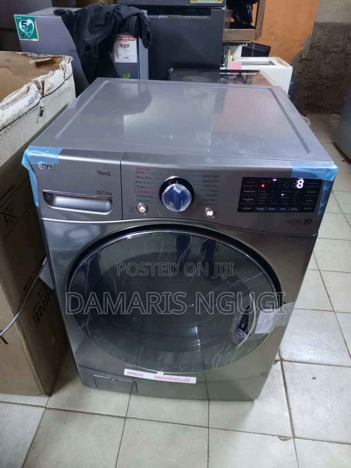 Lg 20/12kgs Commercial Washing Machine