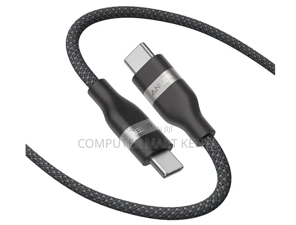 Anker 310 Usb-C to Usb-C Cable (3ft,240w, Braided) Black