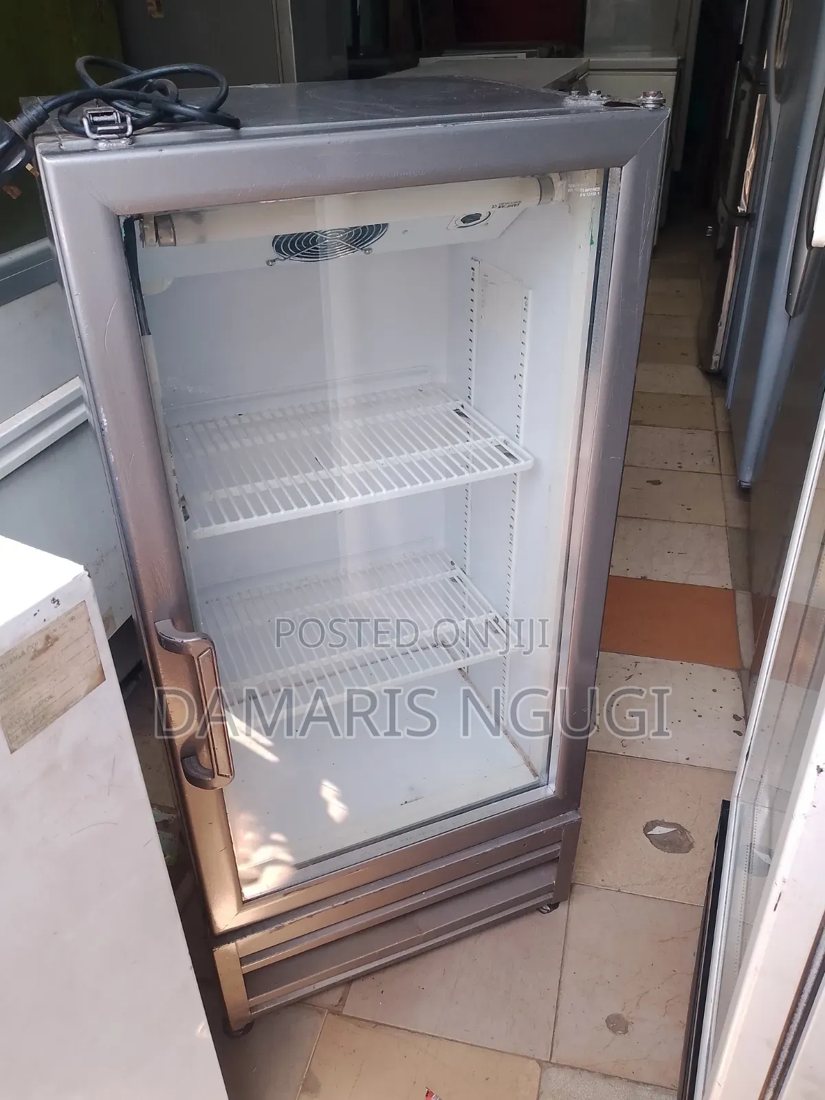 Min 2shelves Display Fridge
