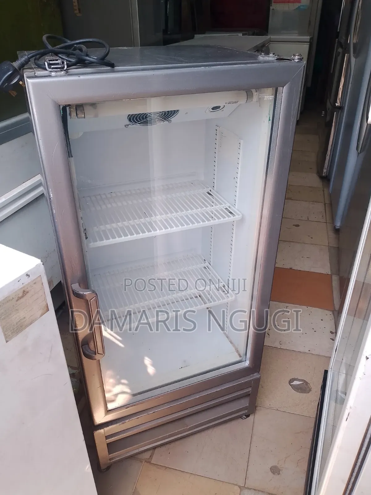 Min 2shelves Display Fridge