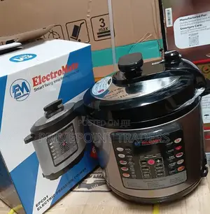 Electromate Electric Pressure Cooker 6 Litres,Fast Efficient