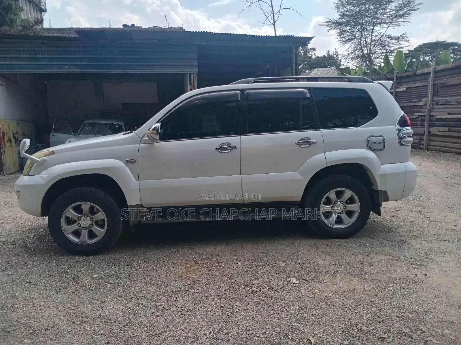 Toyota Land Cruiser Prado 2009 White