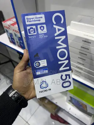 New Tecno Camon 50 256 GB Black