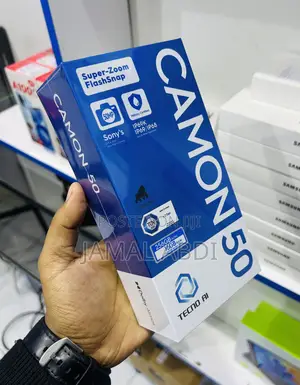 New Tecno Camon 50 256 GB Black