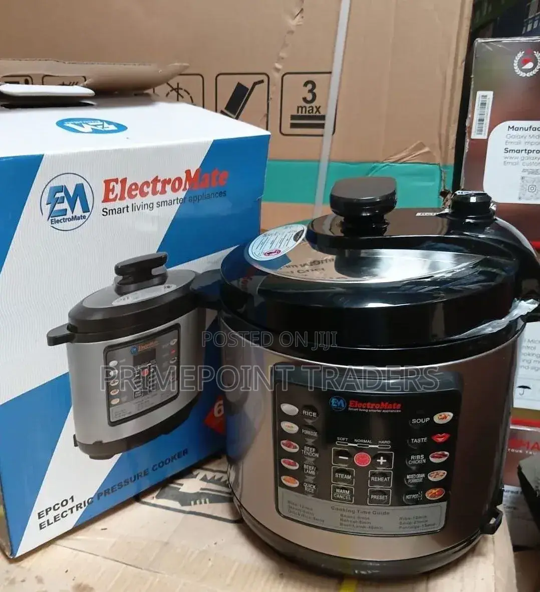 Electromate Pressure Cooker 6 Litres, Electromate Versatile Kitchen