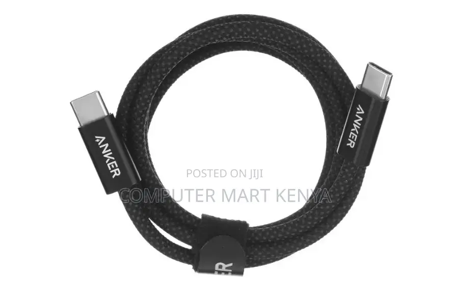 Anker Zolo Usb-C to Usb-C Cable (1m, 240w) Black