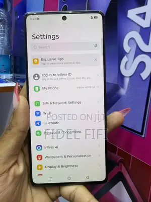 Infinix Note 40 256 GB Black
